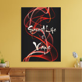 Toile Vape Quotes Premium Wrapper Canvas (Insitu(Salon))