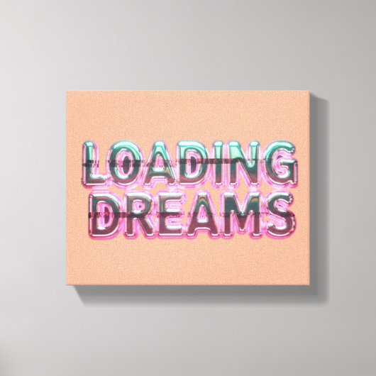 Toile Vaporwave Aesthetics with Glitch Effect and Neon (Recto)