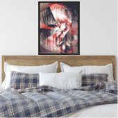 Toile variations sur une courbe en s (Insitu(Chambre))