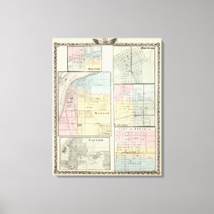 Toile Varsovie, Macomb, Marshall, Canton