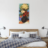 Toile Vase avec des Œillets de Vincent van Gogh (Insitu(Chambre))