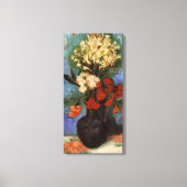 Toile Vase avec des Œillets de Vincent van Gogh (Recto)