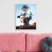 Toile Vase avec fleurs (Insitu(Salon))