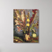Toile Vase avec Glaïeuls par Vincent van Gogh (Recto)