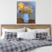 Toile Vase avec Lilacs et marguerites par Vincent van Go (Insitu(Chambre))