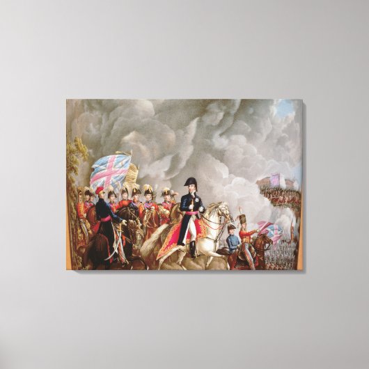 Toile Vase avec représentation de Wellington (Recto)