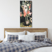 Toile Vase d'art avec Red Gladioli par Van Gogh (Insitu(Chambre))