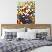 Toile Vase de Chrysanthemums Renoir Art (Insitu(Chambre))