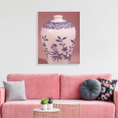 Toile Vase de fleurs, dynastie Ming (Insitu(Salon))