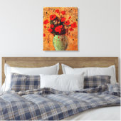 Toile Vase de pavots par Odilon Redon (Insitu(Chambre))
