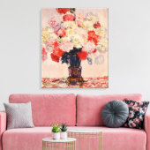 Toile Vase de pivoines Monet Art (Insitu(Salon))