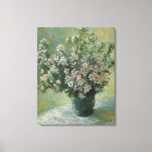 Toile Vase des fleurs de Claude Monet