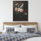Toile Vase des fleurs de Jan Brueghel l'Ancien (Insitu(Chambre))