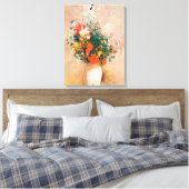 Toile Vase des fleurs de Redon Post-impressionniste (Insitu(Chambre))