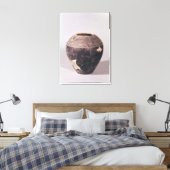 Toile Vase Engobe décoré de lignes ondulantes (Insitu(Chambre))