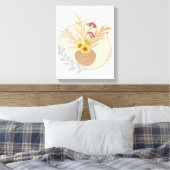 Toile Vase florale OEuvre murale (Insitu(Chambre))