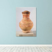 Toile Vase Hu' avec couvercle (Insitu (Plancher de Bois))