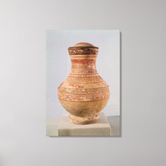 Toile Vase Hu' avec couvercle (Recto)