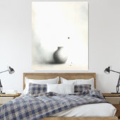 Toile Vase Minimaliste & Pissenlit (Insitu(Chambre))