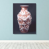Toile Vase Minton Parian Ware, 1894 (Insitu (Plancher de Bois))