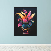 TOILE VASE NEO N° 1 (Insitu (Plancher de Bois))