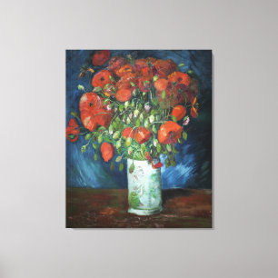 Toile Vase par Red Poppies Vincent van Gogh