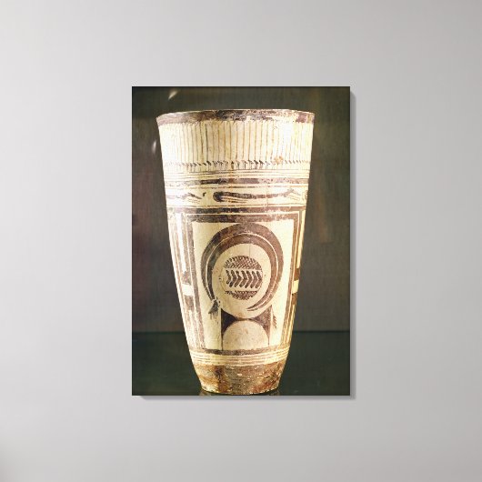 Toile Vase, Style I, de Susa, Iran, 5000-4000 avant JC (Recto)