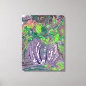 Toile Vase with flowers (Recto)