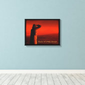 Toile Vayeira - La femme de Lot (Insitu (Plancher de Bois))