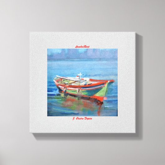 Toile Vedette/Boat (Recto)