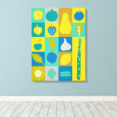 Toile Veggie Blocks I (Insitu (Plancher de Bois))