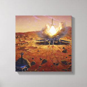 Toile Véhicule à ascension Mars