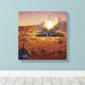 Toile Véhicule Mars 2 (Insitu (Plancher de Bois))