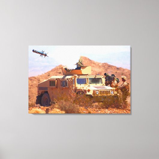 Toile VÉHICULE ROULÉ À HAUTE MOBILITÉ 24x36 (Recto)