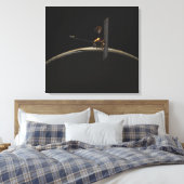 Toile Véhicule spatial Mars Odyssey au-dessus du lever d (Insitu(Chambre))