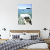 Toile Véhicules d'attaque amphibie sortie du pont du pui (Insitu(Chambre))