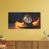 Toile Veille en feu (Insitu(Salon))