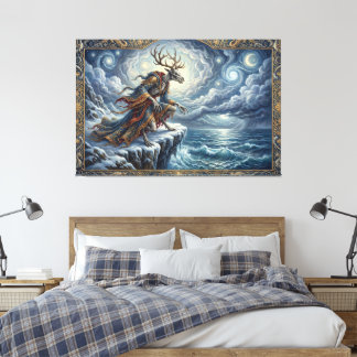 Toile Veilleur Wendigo sur les mers étoilés