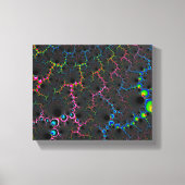 Toile Veines - Art Fractal (Recto)