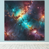 Toile Veines célestes (Insitu (Plancher de Bois))