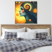Toile Veines de l'univers (Insitu(Chambre))