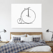 Toile Vélo à grande roue Penny Farthing (Insitu(Chambre))