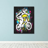 Toile Vélo Bmx Classique - Bmx Freestyle Bmx (Insitu (Plancher de Bois))