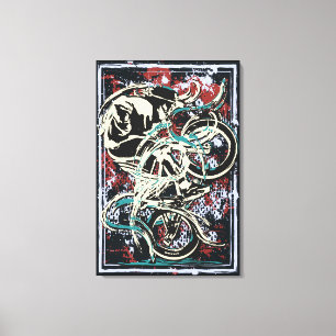 Toile Vélo Bmx Classique - Bmx Freestyle Bmx Imprimer