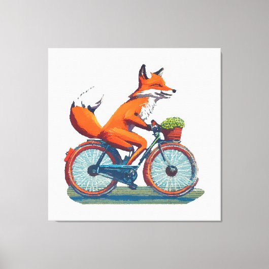 Toile Vélo Fox (Recto)