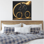 Toile Vélo Golden Neon (Insitu(Chambre))