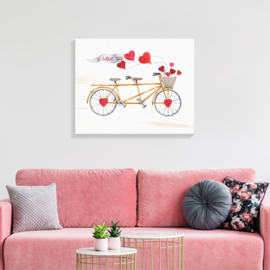 Toile Vélo Rustique Valentine Construite Pour Deux (Insitu(Salon))