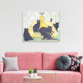 Toile velours noir (Insitu(Salon))