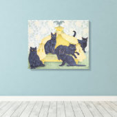 Toile velours noir (Insitu (Plancher de Bois))