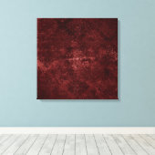 Toile Velvety Henna Damask | Grunge rouge (Insitu (Plancher de Bois))